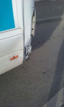 Accident rutier în Constanţa: un microbuz cu călători, implicat