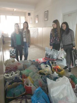 Elevii din Mangalia vin în ajutorul persoanelor aflate în impas!