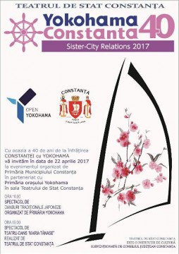 Eveniment aniversar: 40 de ani de la înfrăţirea oraşelor Constanţa şi Yokohama
