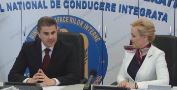 Carmen Dan a transmis urări de bine angajaţilor MAI