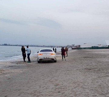 ATENȚIE! COCALAR pe plaja din Mamaia, în apropiere de Bamboo