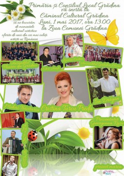 Eveniment de amploare de 1 Mai la Grădina!