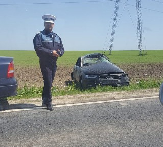 Accident cu persoane ÎNCARCERATE, din cauza unui șofer băut, la Sibioara!