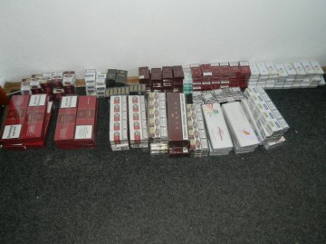 Doi contrabandişti de ţigări s-au ales cu dosare penale!