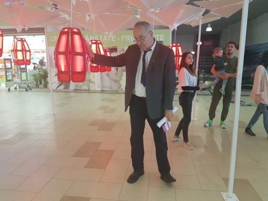 Prima instalaţie interactivă pentru informare despre Parkinson, la Constanţa