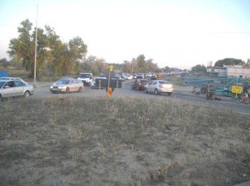 Încă un bloc în tabără la Năvodari, fix lângă promenadă
