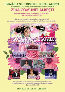 Goran Bregovic va cânta la Albești, județul Constanța!