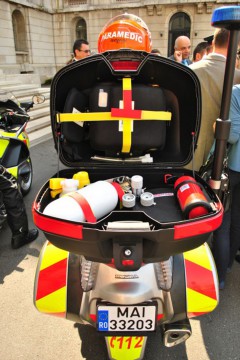 SMURD Constanţa va primi motociclete cu defibrilator