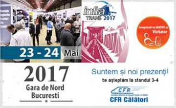 CFR Călători participă la Infratrans 2017