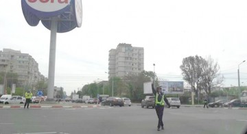 Semafoarele din Constanța, OPRITE pentru ca polițiștii să facă practică!