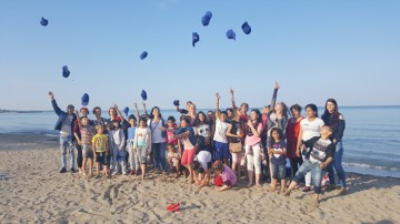 36 de copii s-au întâlnit cu Marea Neagră, pe care nu o văzuseră niciodată