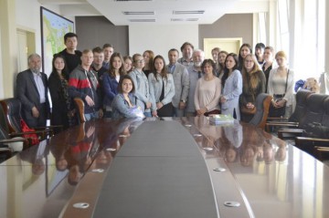 Studenţi ruşi, în vizită la Primăria Mangalia