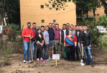 Tinerii Social Democrați constănțeni au plantat copaci în zona Eden