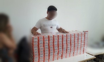 Iată cum ajung ţigările de contrabandă în centrele comerciale!