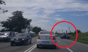 Accident rutier pe DN3!