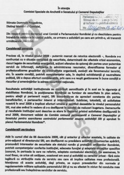 Generalul Coldea, scrisoare pentru Comisia de anchetă privind alegerile din 2009