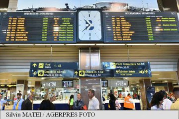 Valorile traficului aerian pe Henri Coandă, în creștere cu 20%