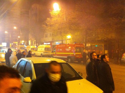 Imagini cutremurătoare de la incendiul din Constanţa Imagini cutremurătoare de la incendiul din Constanţa