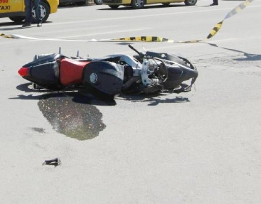 Accident rutier în Constanța; un motociclist a fost rănit