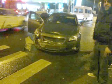 Drogat cu cocaină, a produs un accident rutier