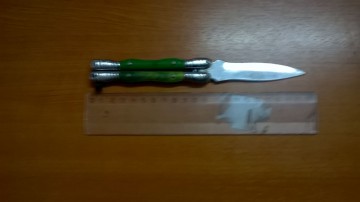Un vârstnic din Constanța și-a amenințat soția cu un briceag!