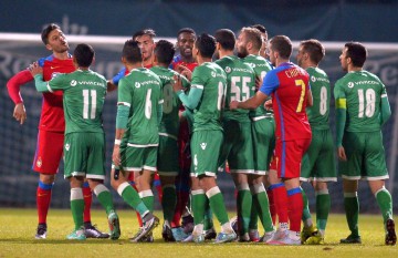 Bulgaria - Cosmin Moţi a marcat din penalti pentru Ludogoreţ Razgrad în meciul cu Slavia Sofia