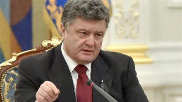 Preşedintele ucrainean Petro Poroşenko şi-a anunţat candidatura pentru un al doilea mandat