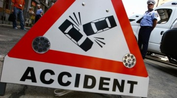 PERICOL de EXPLOZIE în urma unui accident rutier, la Costinești