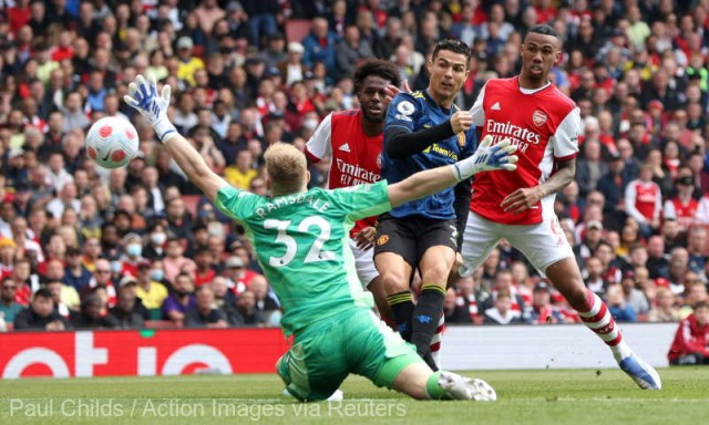 Fotbal: Arsenal - Manchester United 3-1, în Premier League