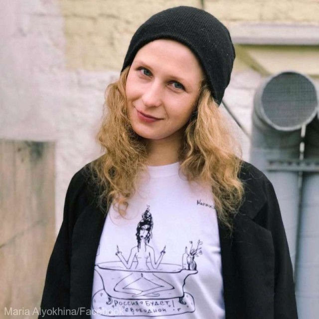 O componentă a trupei Pussy Riot, pe lista de urmărire şi capturare a Rusiei