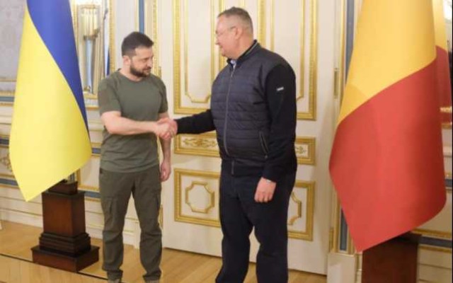 Ciucă, după vizita în Ucraina: Este inadmisibil ca, indiferent de context, să fie lovite obiective civile