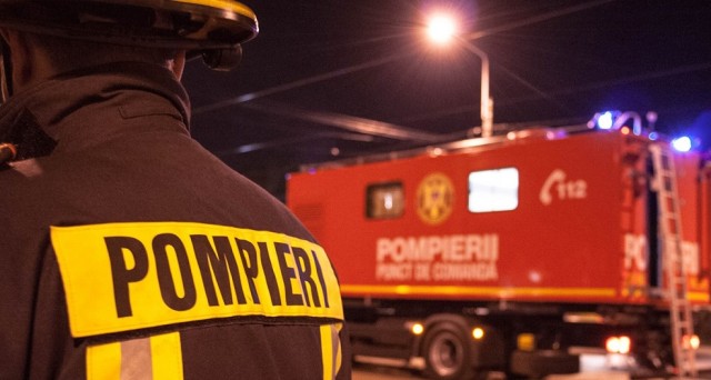 Alertă în Costinești, după ce un apartament a fost inundat cu fum