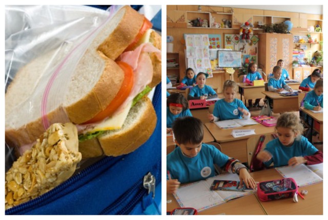 Pachete alimentare pentru elevii comunei Mihail Kogălniceanu