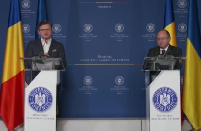 Bogdan Aurescu, în declarație alături de Dmytro Kuleba: Ucraina va câștiga acest război
