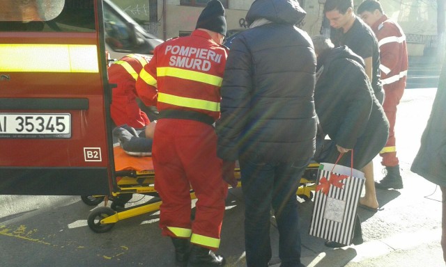 Intervenție în zona Campusului Universitar: unui bărbat i s-a făcut rău în plină stradă!