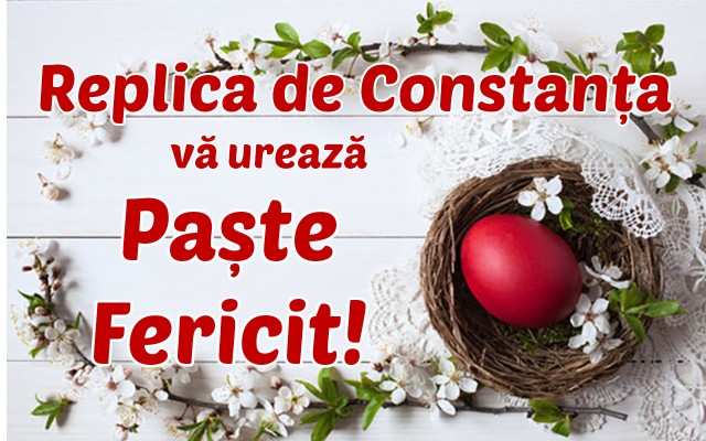 Replica vă urează Paște fericit!