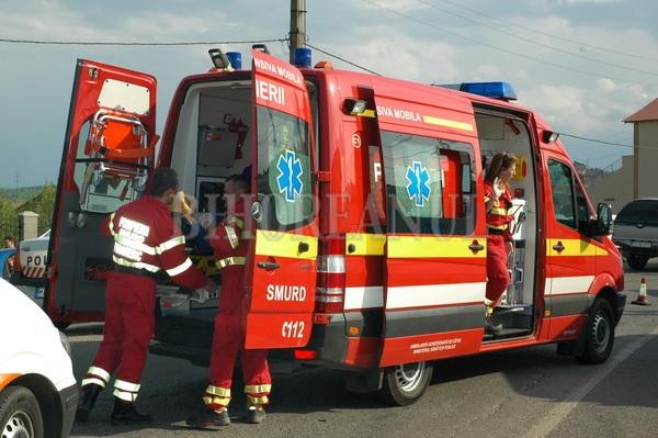 Accident cu victimă pe A4 și patru autoturisme implicate