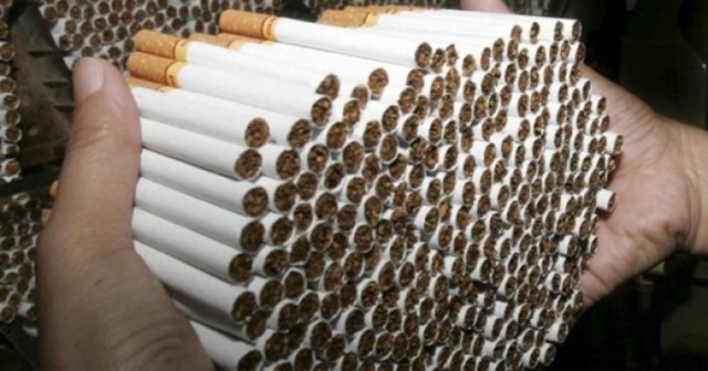Navă burdușită cu țigări la Sulina