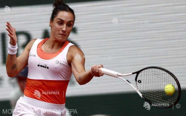 Italianca Martina Trevisan, semifinalistă la Roland Garros