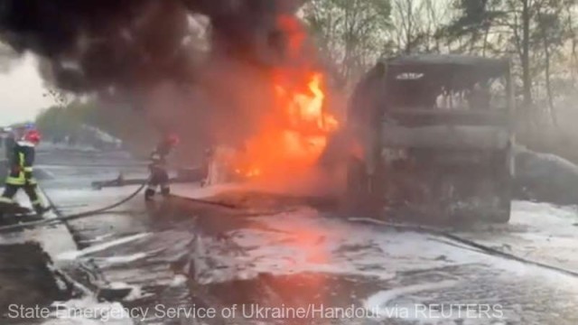 Ucraina: 27 de morţi într-un accident rutier