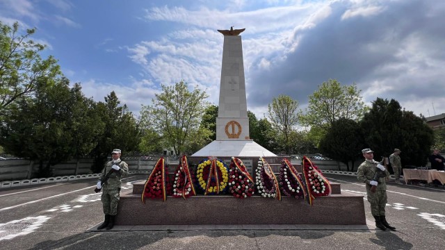 Ceremonie militară pentru veteranii de război și veteranii din teatrele de operații, la Medgidia!