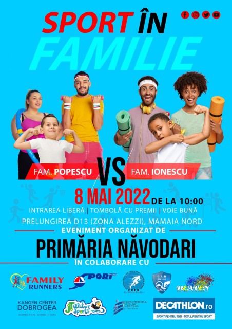 „Sport în Familie”, la Năvodari