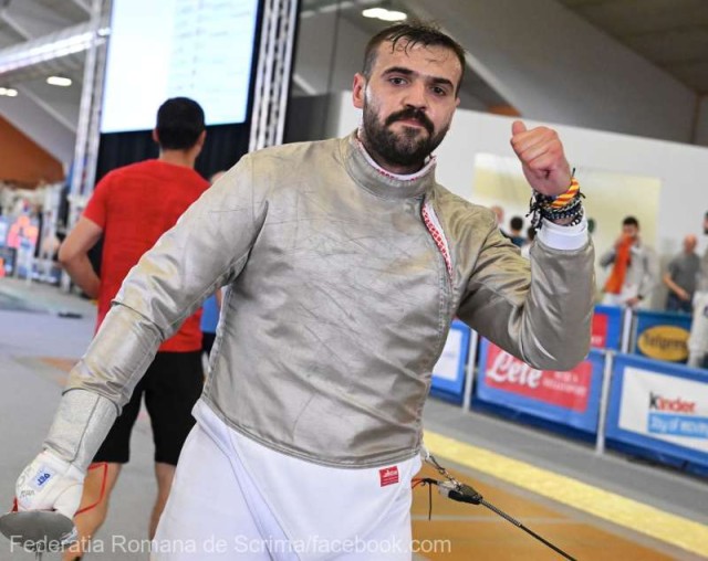 Scrimă: Iulian Teodosiu, locul 7 la concursul individual de sabie la Grand Prix-ul de la Padova
