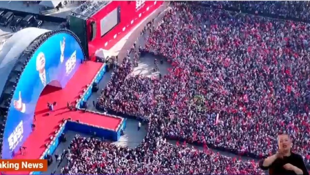 Protest masiv al opoziției din Turcia, la Istanbul