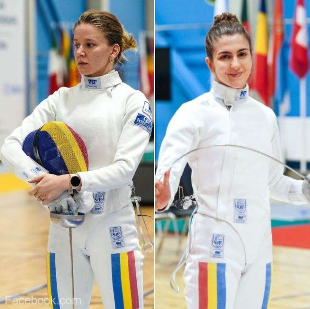 Scrimă: Bianca Benea şi Alexandra Predescu - spadă feminin, locurile 5 respectiv 6 la Europenele Under 23