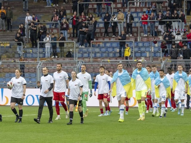 Fotbal: Dinamo Kiev a câştigat 'meciul pentru pace' cu FC Basel