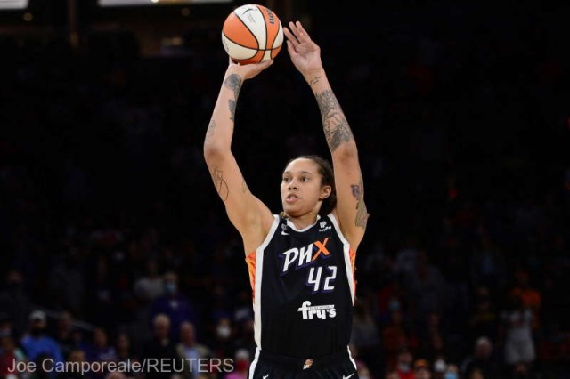 Baschet feminin: Statele Unite acuză că Brittney Griner este 'reţinută pe nedrept' în Rusia