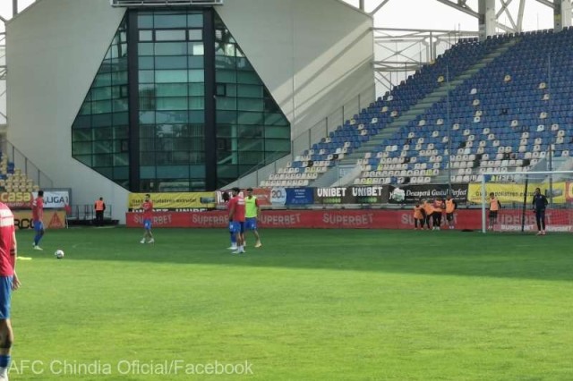 Chindia - CSA Steaua, în prima etapă a Ligii a II-a