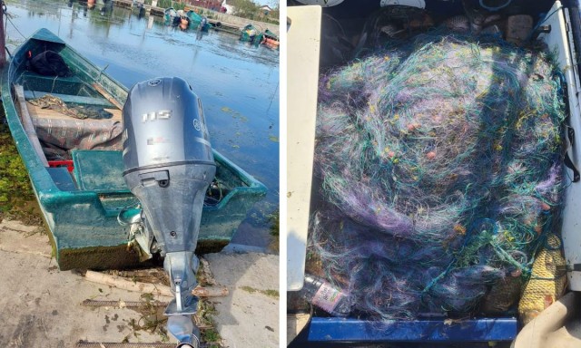 Motor de barcă, în valoare de 22.000 lei, căutat de autoritățile din Suedia, găsit de polițiștii de frontieră tulceni