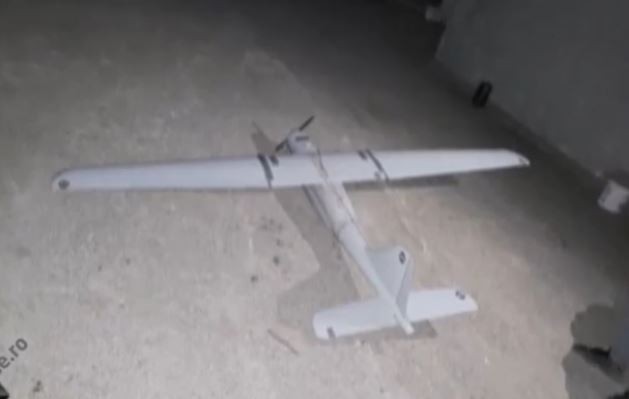 Dronă Bayraktar căzută la Sulina